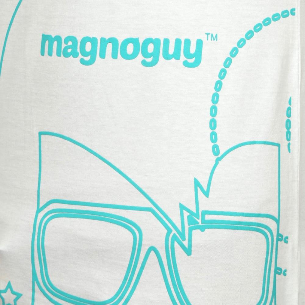 Printed Mens Cotton White T-Shirt