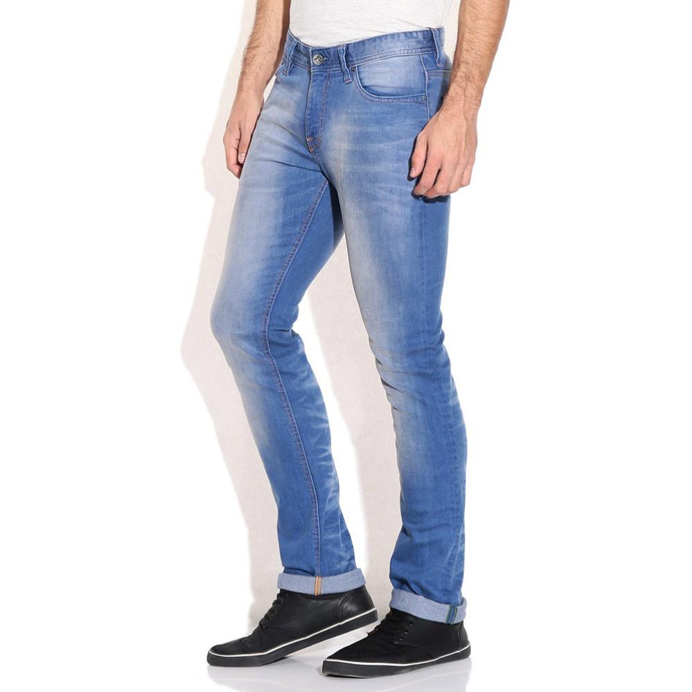 Celio Blue Straight Fit Jeans