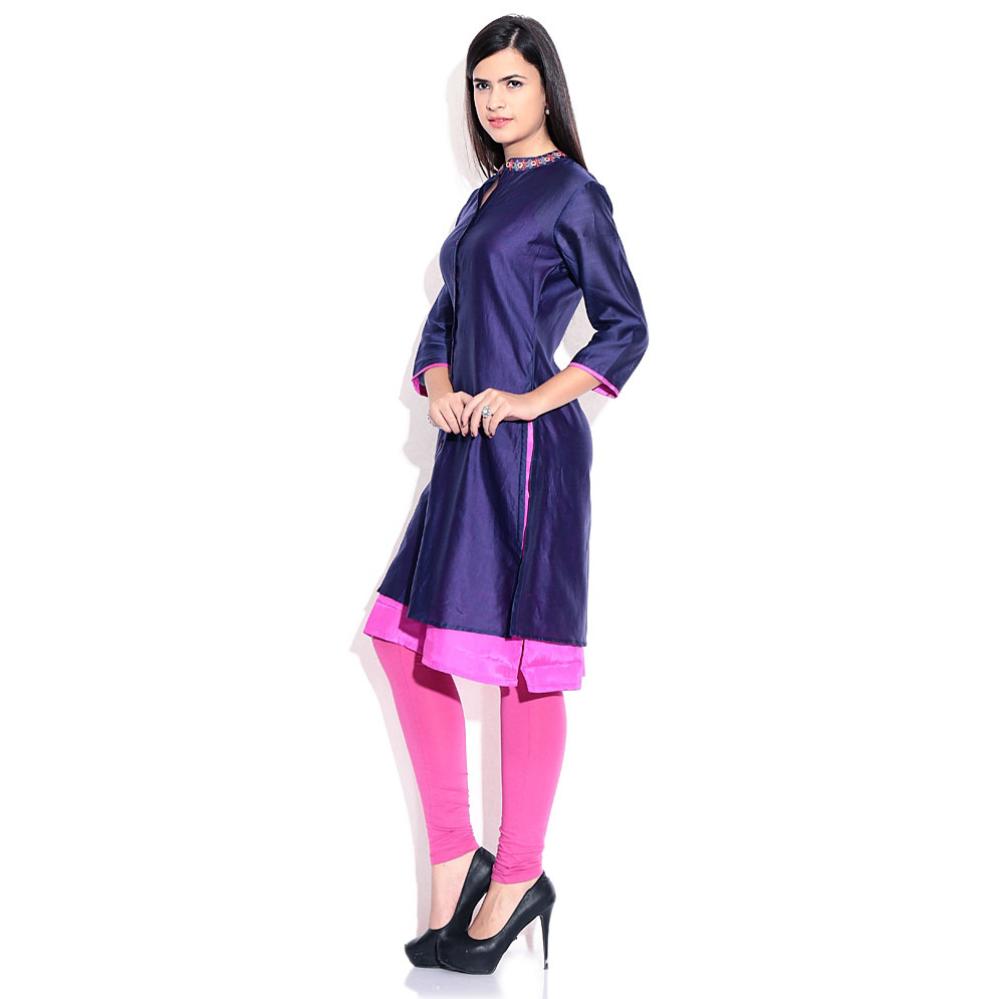 Biba Blue Viscose Kurti