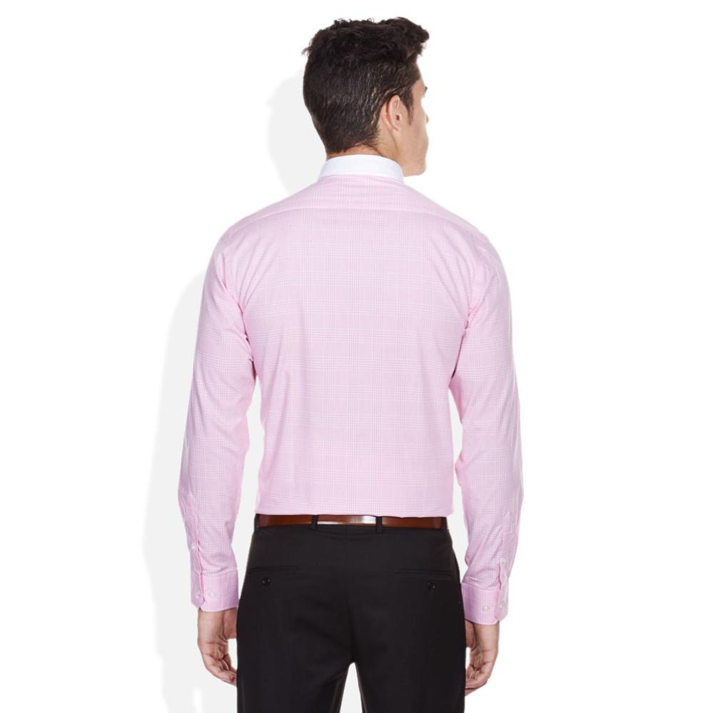 John Players Pink Slim Fit Shirt