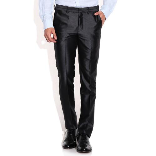 Excalibur Gray Super Skinny Fit Formal Trousers