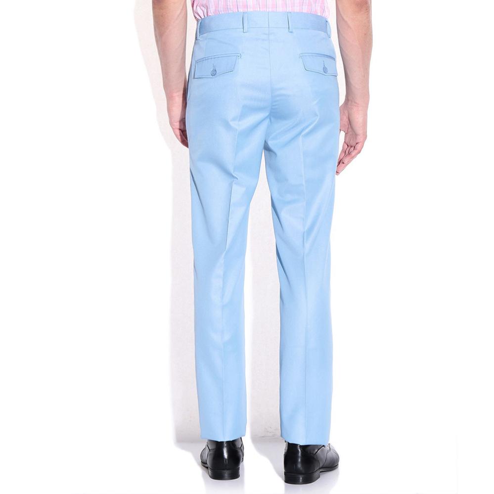 Excalibur Blue Poly Viscose Formals Trouser