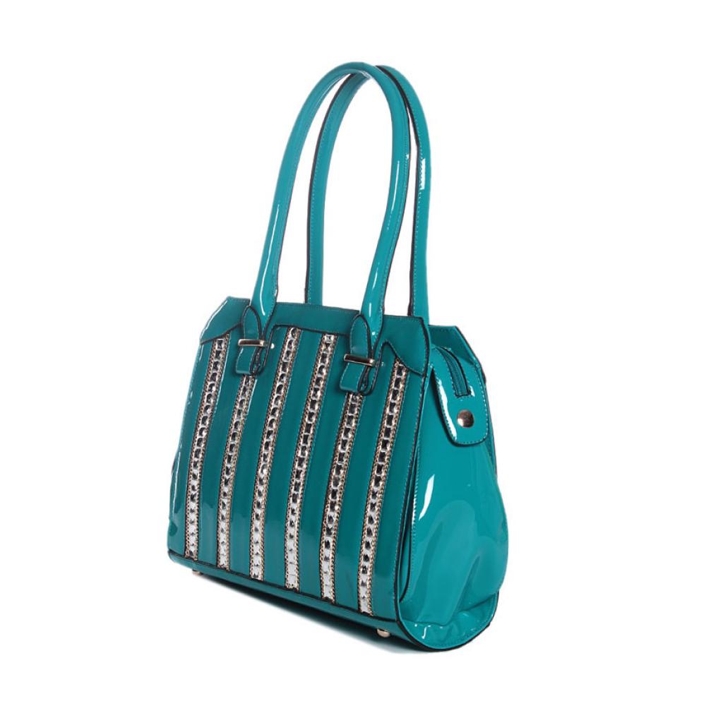 Eleegance Turquoise Shoulder Bag