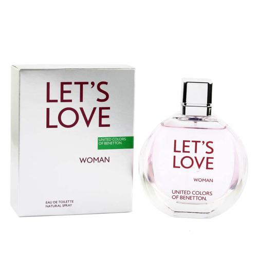 Benetton Lets Love Women 90 ml Edt
