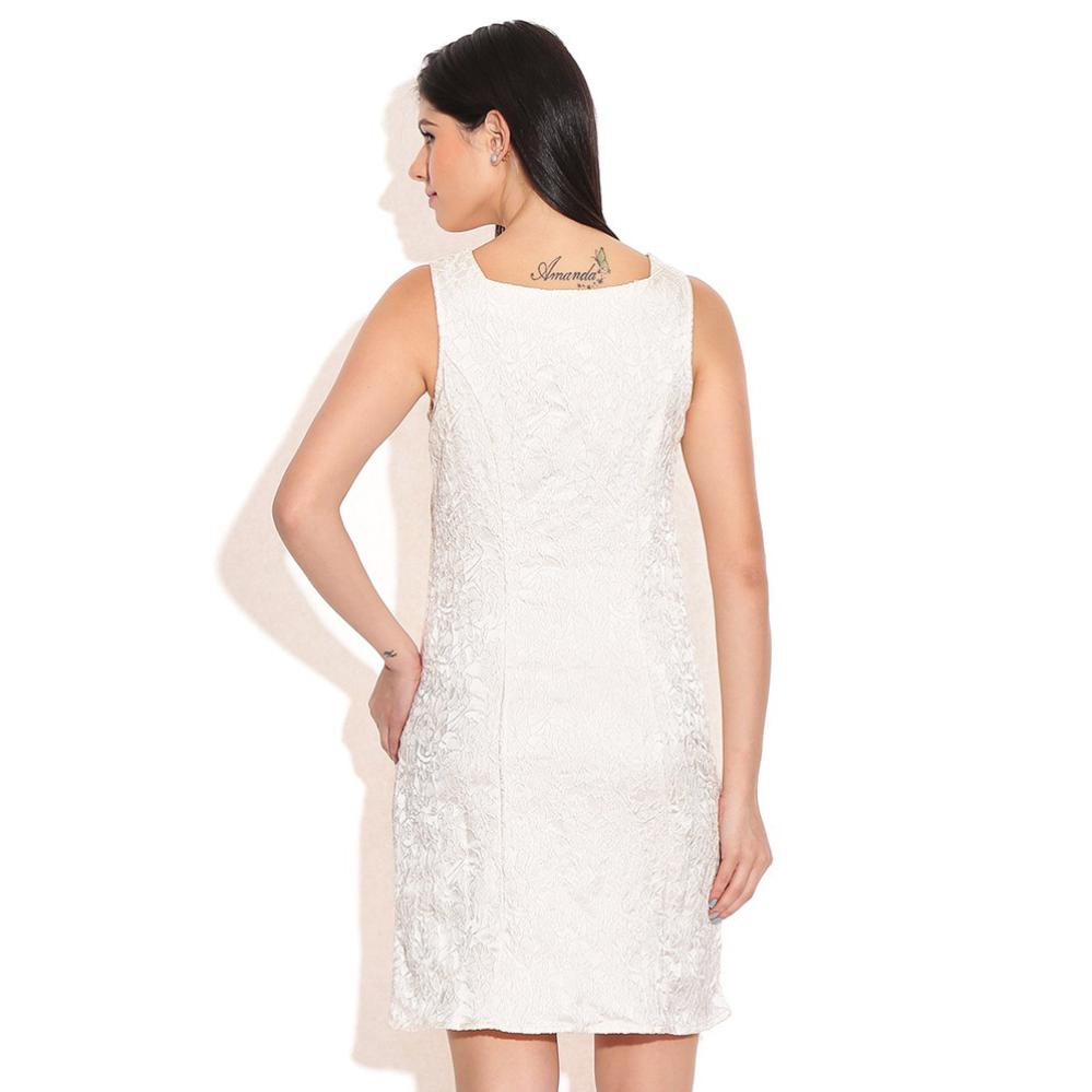 Vero Moda White Sheath Dress