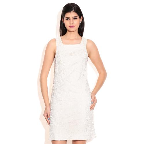 Vero Moda White Sheath Dress