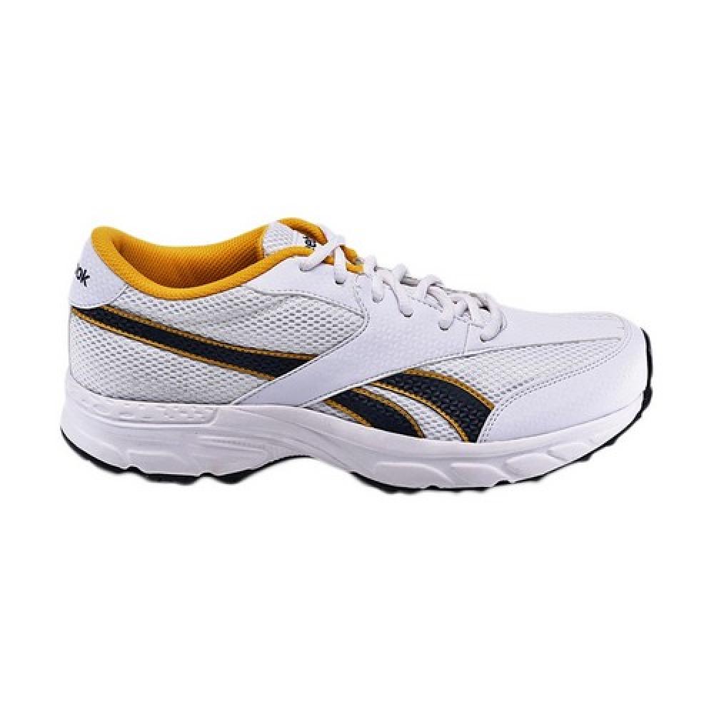 Reebok White Yellow Sports Shoes