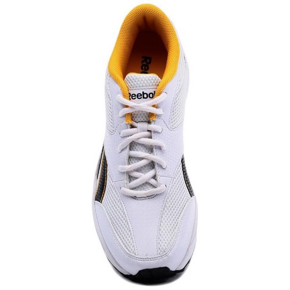 Reebok White Yellow Sports Shoes