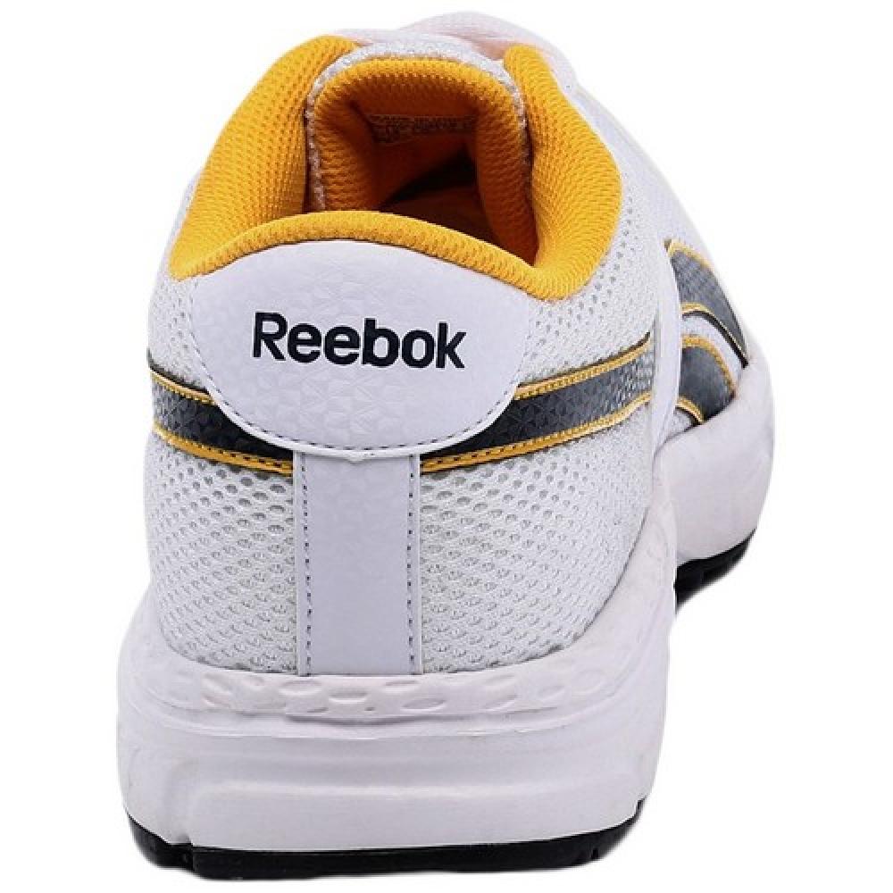 Reebok White Yellow Sports Shoes