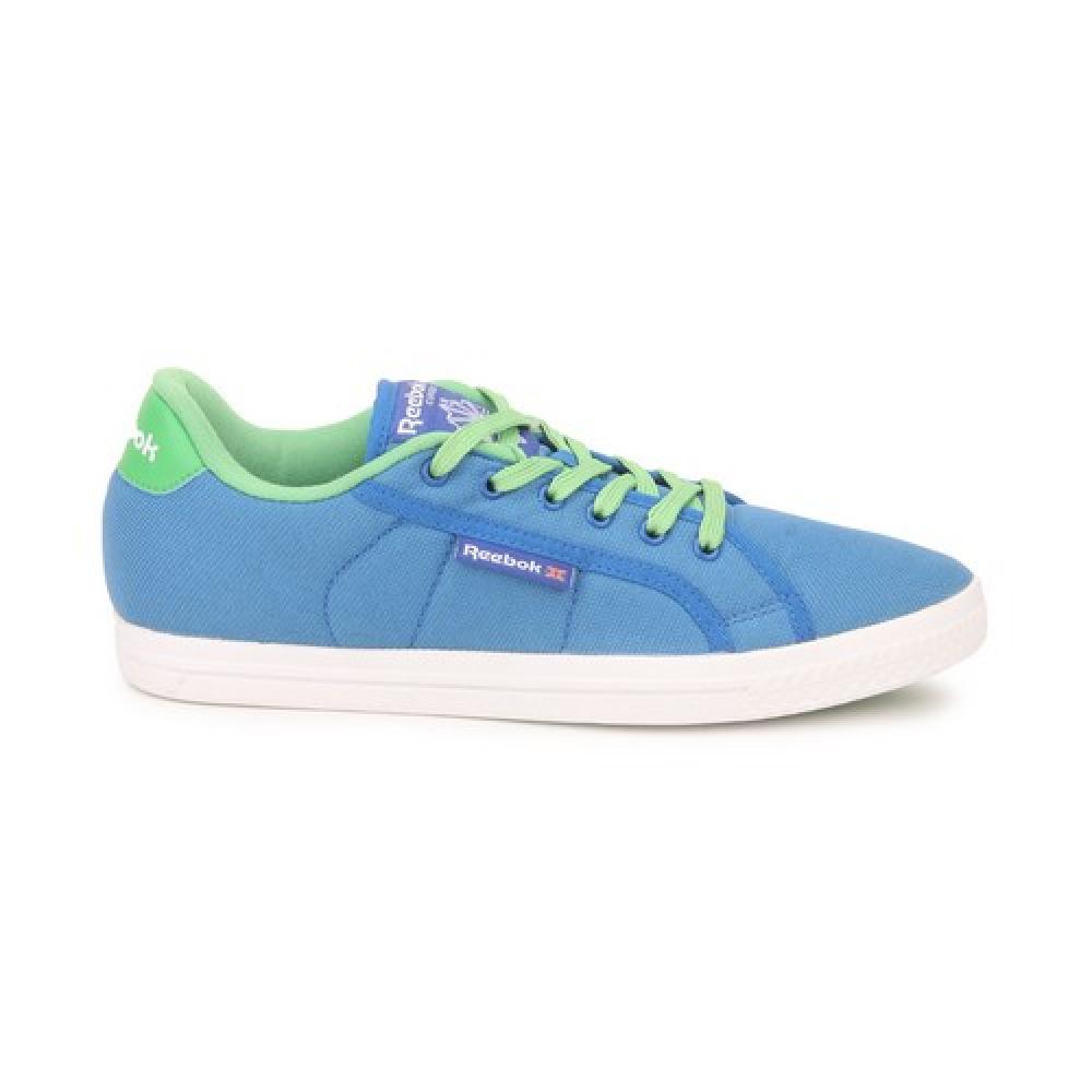 Reebok On Court V Blue Canvas Casual Shoes