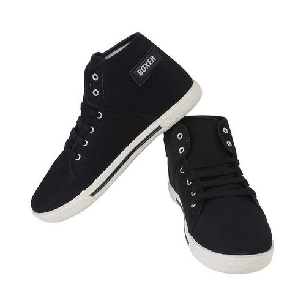 Super Matteress Black Sneaker Shoes