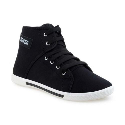 Super Matteress Black Sneaker Shoes
