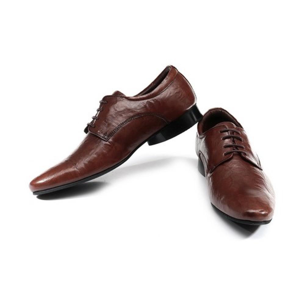 Franco Leone Brown Formal Shoes