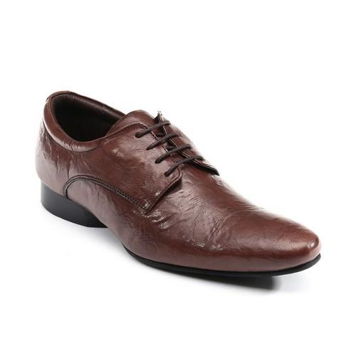 Franco Leone Brown Formal Shoes