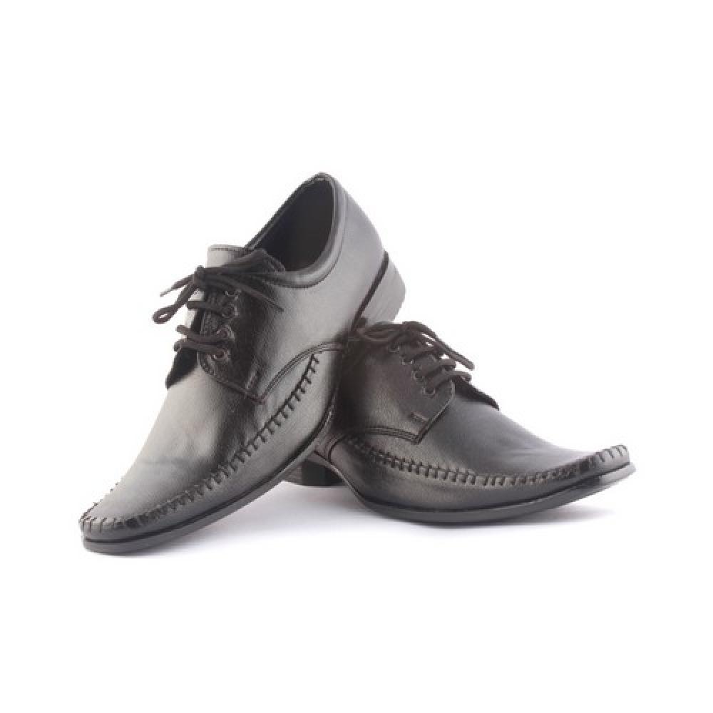 Zapatoz Black Formal Shoes