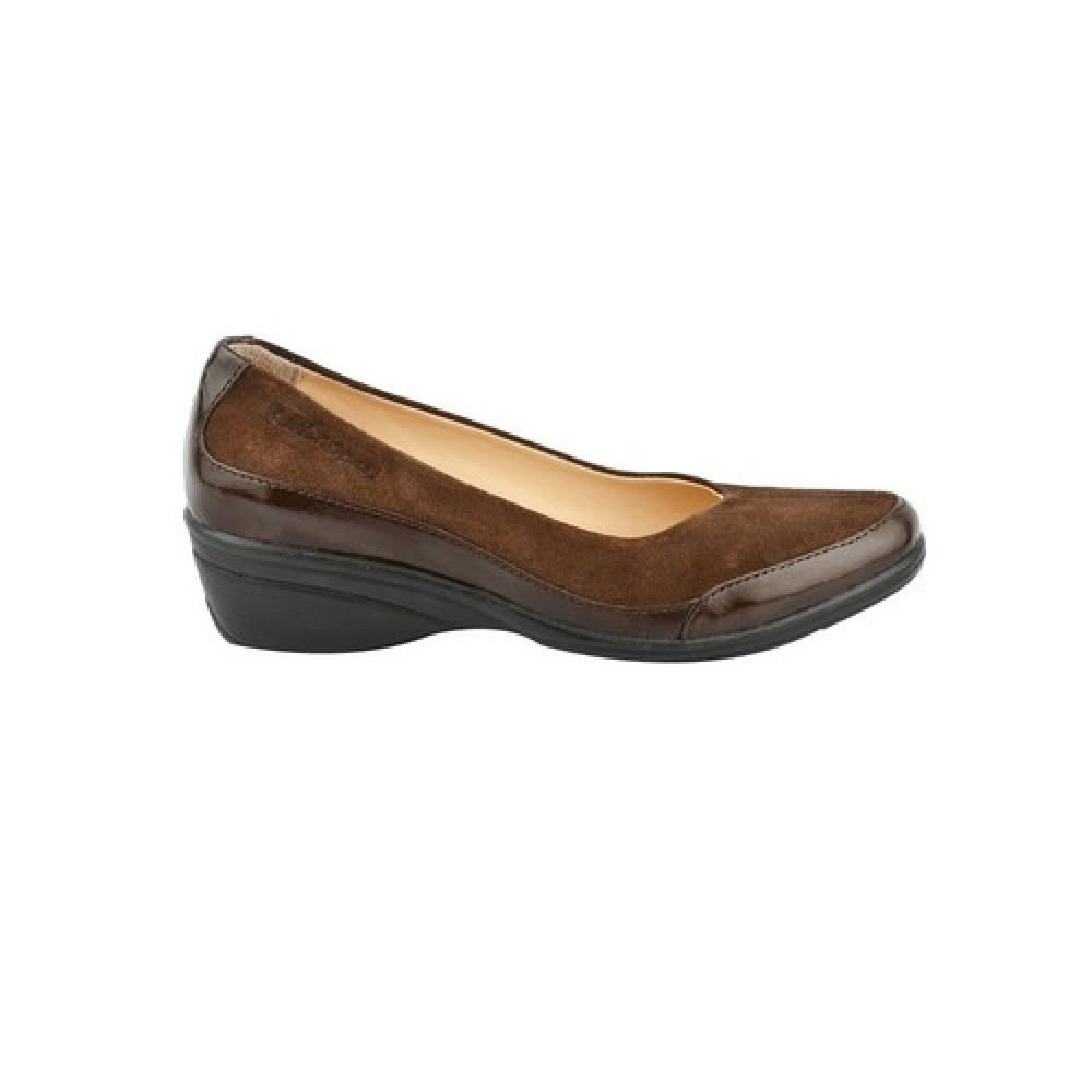 Lee Cooper Exquisite Brown Ballerinas