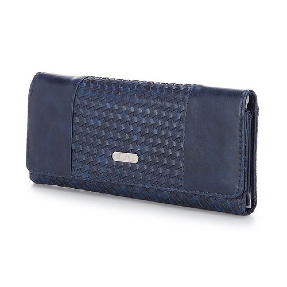 Lavie Soul P.U. Navy Wallet Cum Clutch