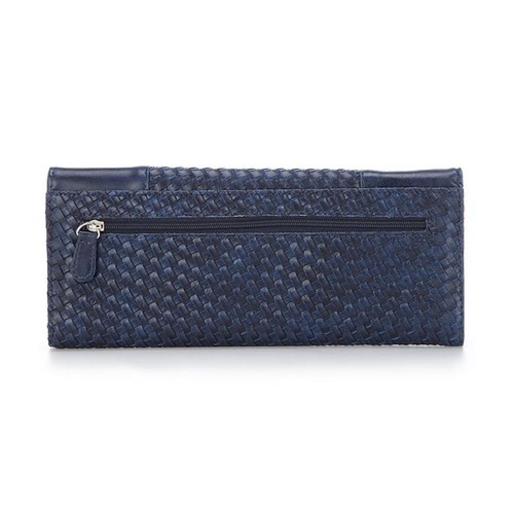 Lavie Soul P.U. Navy Wallet Cum Clutch