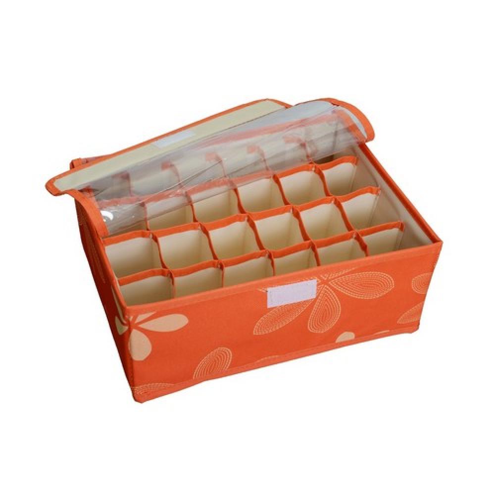 Lifestyle-You 3 Pcs Set Undergarments Innerwear Drawer Organiser Partition Box