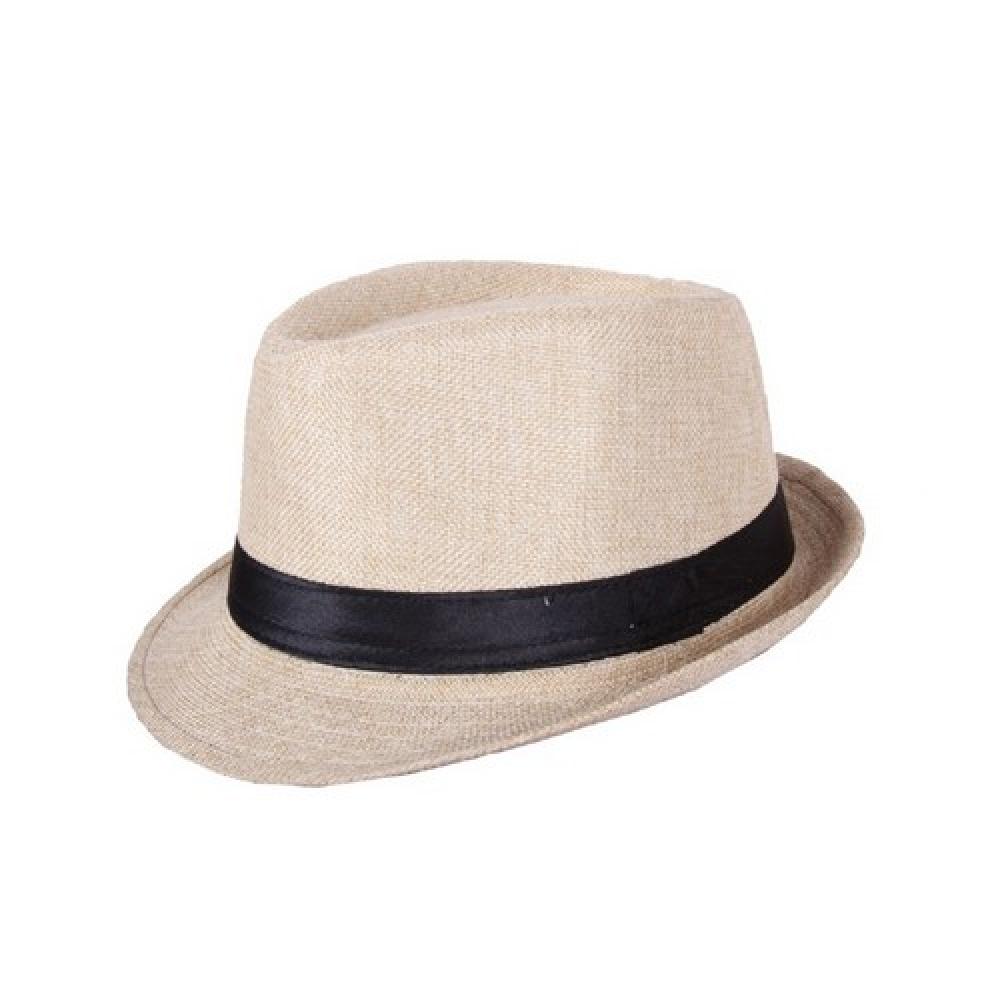 Rajputana Brothers Khaki Cotton Fidora Hat