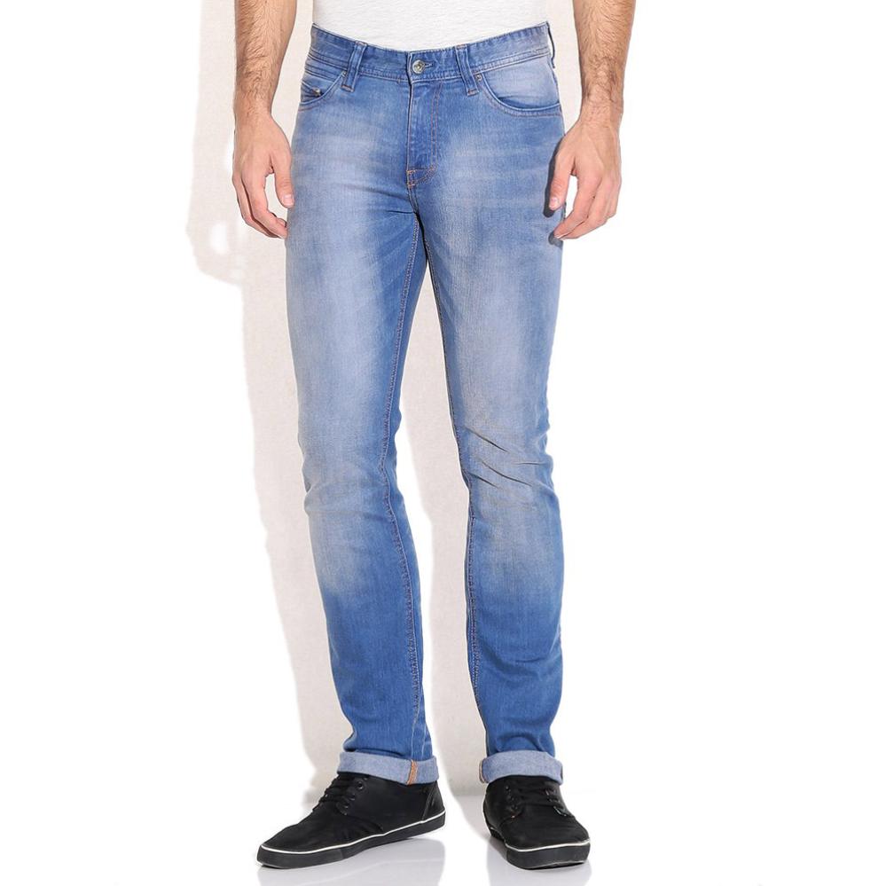 Celio Blue Straight Fit Jeans
