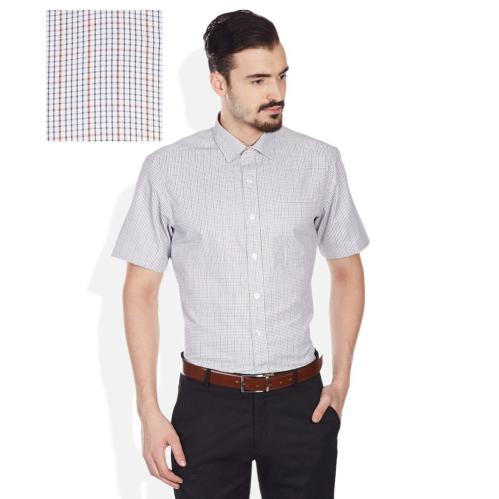 John Players Orange Checks Shirt image