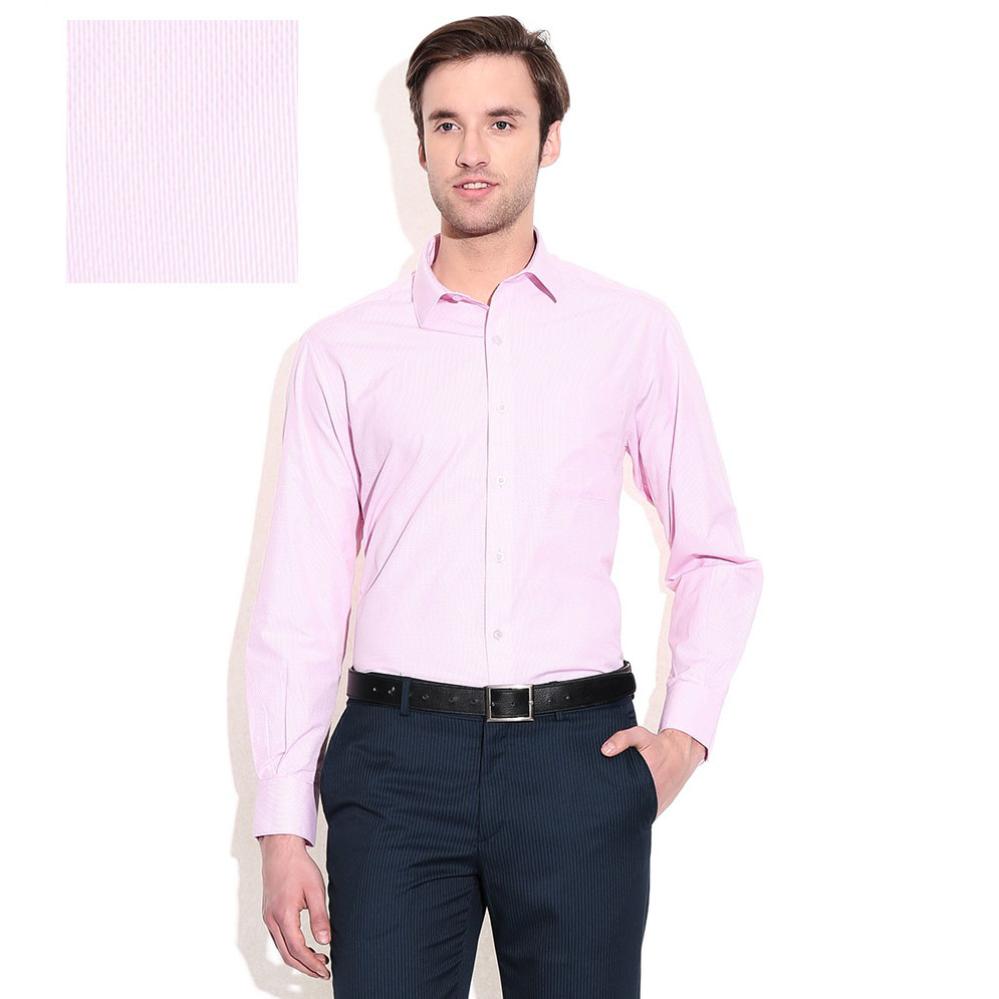 John Players Pink Regular Fit Shirt