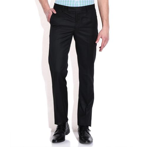 Excalibur Black Poly Viscose Formals Trouser image
