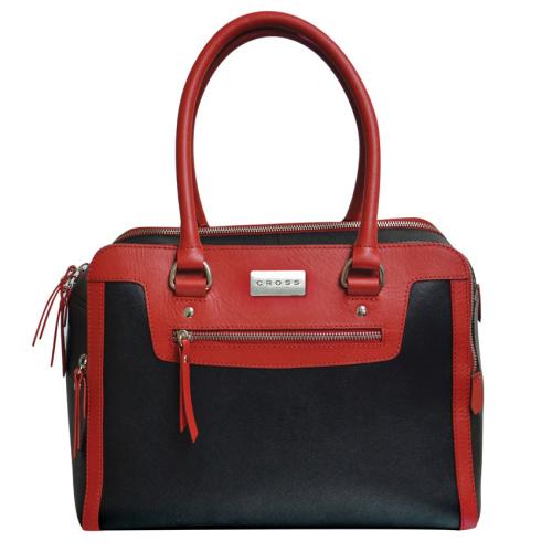 Cross Womens Galicia Evening Triple Zip Shoulder Bag image