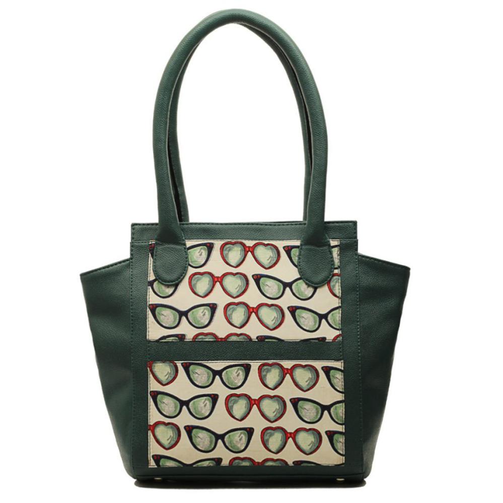 Bagsy Malone Green Shoulder Bags