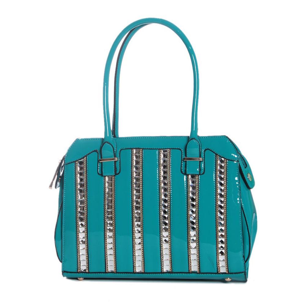 Eleegance Turquoise Shoulder Bag