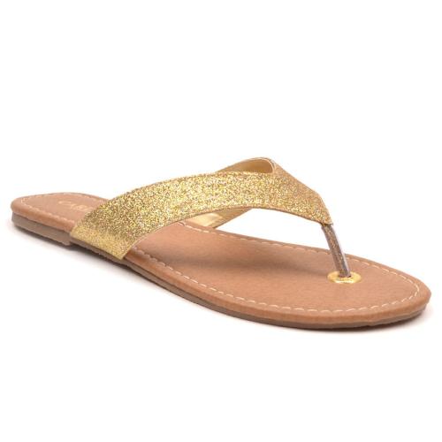 Carlton London Golden Sandal image