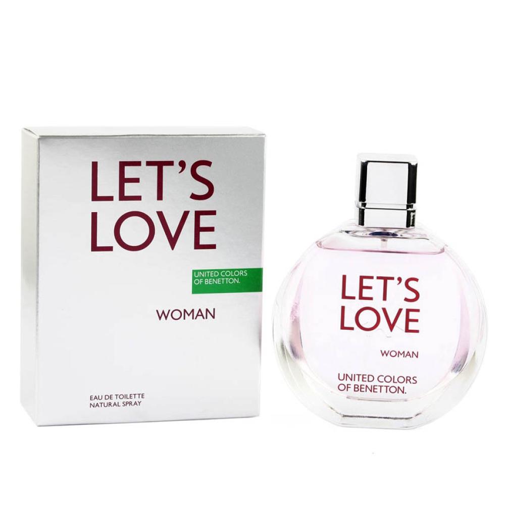 Benetton Lets Love Women 90 ml Edt