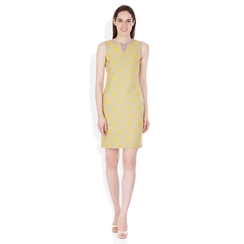 AND Lime Green Sheath Dress