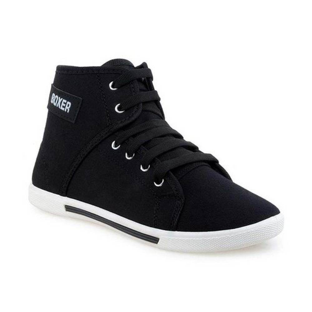 Super Matteress Black Sneaker Shoes