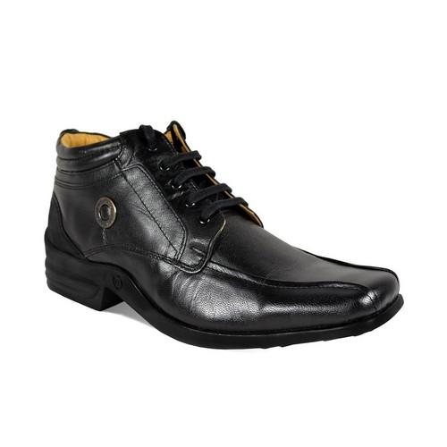 Red Chief Black Formal Shoes image