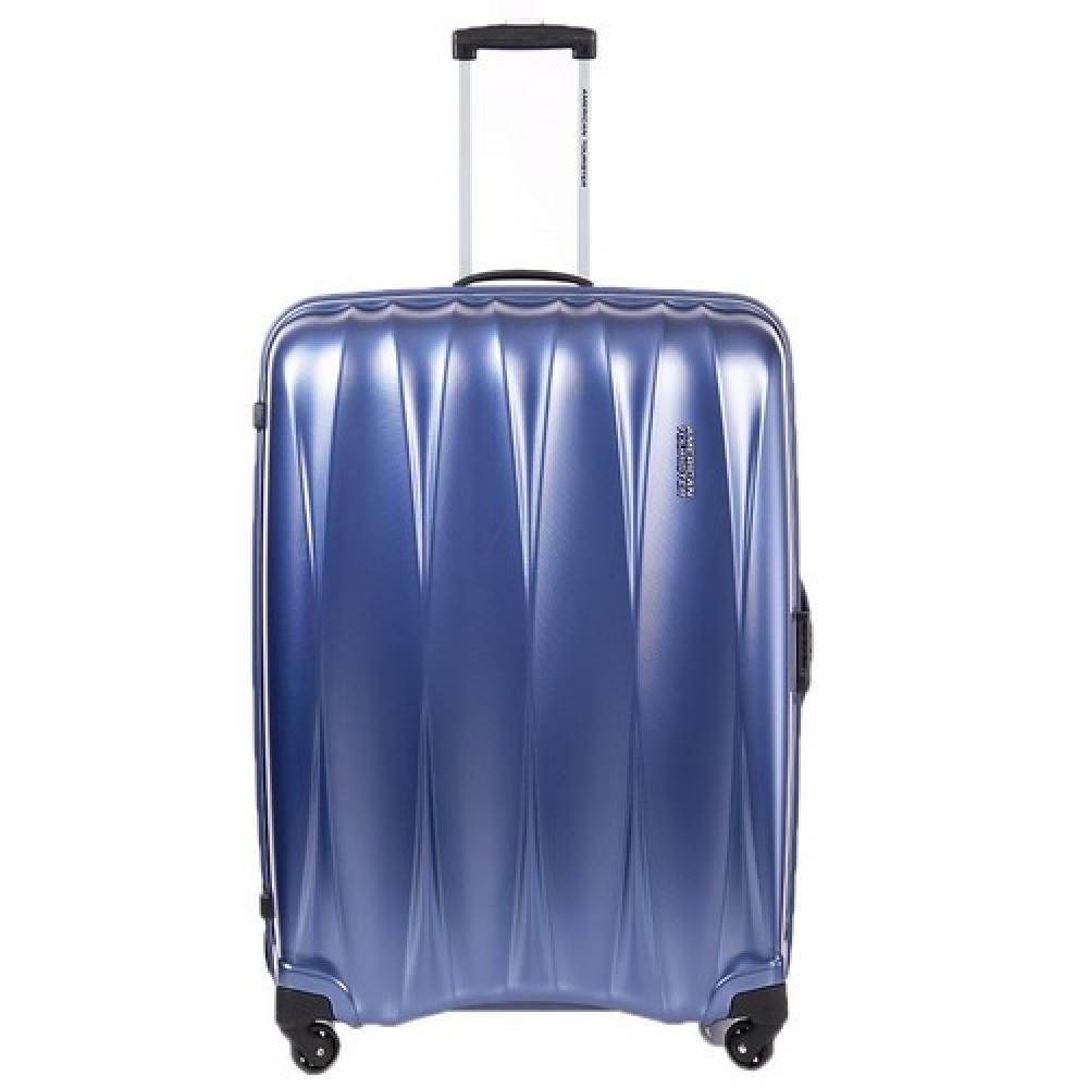 American Tourister Large (Above 70 Cm) 4 Wheel Hard Blue Arona Luggage Trolley