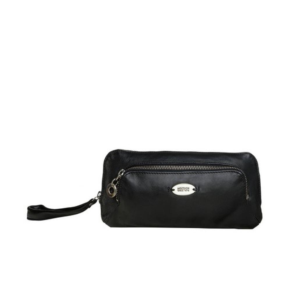 Hidesign IRIS 01 Black Leather Clutch