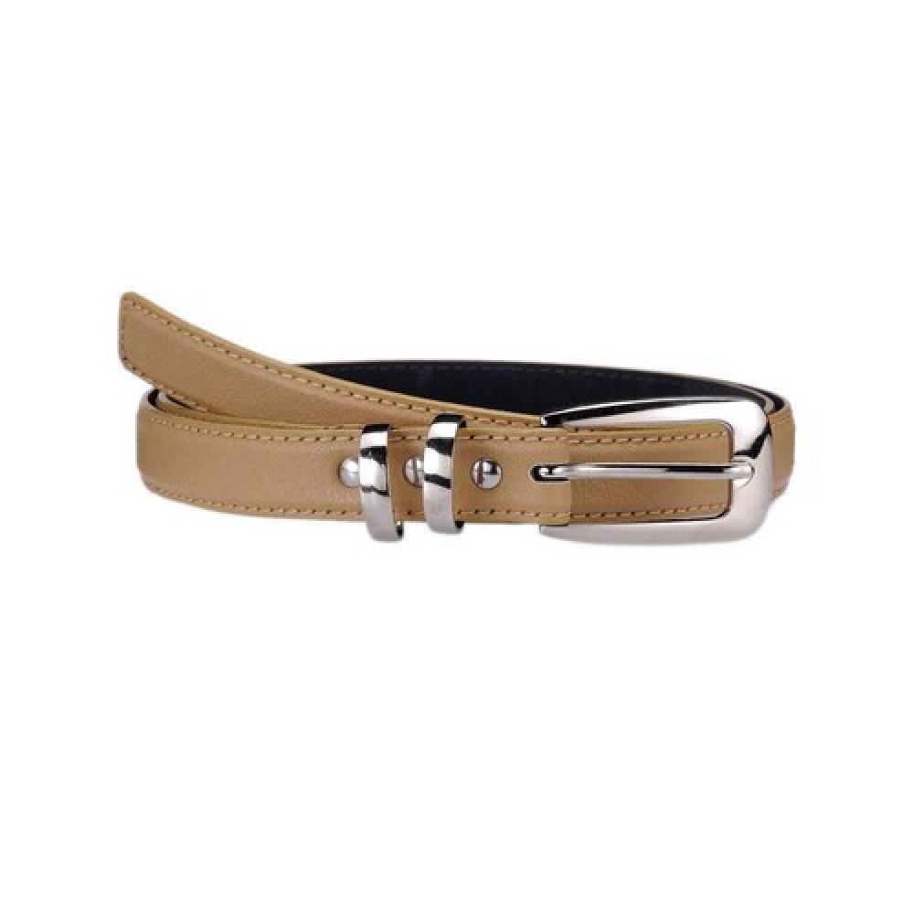 Allura Beige Non Leather Casual Pin Buckle