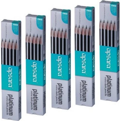 Apsara Platinum Hexagonal Shaped Pencils image