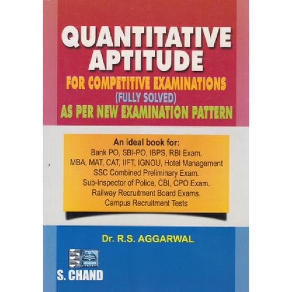Quantitative Aptitude For Competitive Examinations (English) 7th Edition